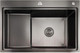 Миниатюра изображения товара Мойка кухонная STELLAR S7550NB-TU-R (нано черный, с доской)