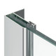 Миниатюра изображения товара Душевая стенка Saniteco Walk-In SN-W6TC120 (120x200, прозрачное стекло, хромированный профиль)
