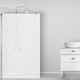 Миниатюра изображения товара Душевая стенка Saniteco Walk-In SN-W6TC120 (120x200, прозрачное стекло, хромированный профиль)