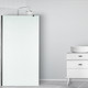 Миниатюра изображения товара Душевая стенка Saniteco Walk-In SN-W6MB110 (110x200, матовое стекло, черный профиль)