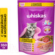Миниатюра изображения товара Сухой корм для кошек Whiskas Вкусные подушечки с молоком с индейкой и морковью (350г)