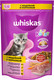 Миниатюра изображения товара Сухой корм для кошек Whiskas Вкусные подушечки с молоком с индейкой и морковью (350г)