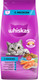Миниатюра изображения товара Сухой корм для кошек Whiskas Вкусные подушечки с нежным паштетом с лососем (5кг)