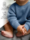 Миниатюра изображения товара Джемпер для малышей Amarobaby Pure Love Buddy / AB-OD23-PLB26/19-86 (голубой, р.86)