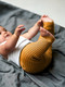 Миниатюра изображения товара Штаны для малышей Amarobaby Pure Love Comfy / AB-OD23-PLС6/41-74 (горчичный, р.74)
