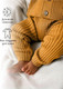 Миниатюра изображения товара Штаны для малышей Amarobaby Pure Love Comfy / AB-OD23-PLС6/41-74 (горчичный, р.74)