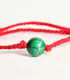 Миниатюра изображения товара Браслет Wolves Красная нить с малахитом редким австралийским 40963