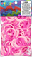 Миниатюра изображения товара Набор для плетения Rainbow Loom Набор резинок / B0041 (розовый/белый)