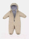 Миниатюра изображения товара Комбинезон прогулочный детский MOWbaby Lappy / 157/1-74 (бежевый, р.74)