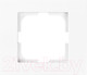 Миниатюра изображения товара Рамка для выключателей и розеток Ovivo Grano 400-010000-096 (белый)