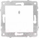Миниатюра изображения товара Выключатель Ovivo 600-000201-209 (белый)