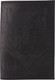 Миниатюра изображения товара Обложка на паспорт Poshete Волк / 676-1/2-073-211BLK (черный)