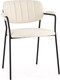Миниатюра изображения товара Стул Stool Group Кэрол / FDC9005 DC2635-1A white (букле белый/черные ножки)