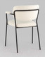 Миниатюра изображения товара Стул Stool Group Кэрол / FDC9005 DC2635-1A white (букле белый/черные ножки)