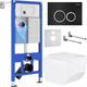 Миниатюра изображения товара Унитаз подвесной с инсталляцией Roxen StounFix Dual Fresh 507542