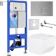Миниатюра изображения товара Унитаз подвесной с инсталляцией Roxen StounFix Dual Fresh 532055