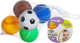 Миниатюра изображения товара Набор игрушек для ванной Крошка Я Мячики с пищалкой / 10095561