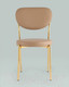 Миниатюра изображения товара Стул Stool Group Барбара New / BARBARA GL X108 (экокожа бежевая/ножки золото)