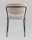 Миниатюра изображения товара Стул Stool Group Кэрол без подлокотников / FDC9003 DC2635-4A grey (букле серый/черные ножки)