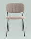 Миниатюра изображения товара Стул Stool Group Кэрол без подлокотников / FDC9003 DC2635-4A grey (букле серый/черные ножки)