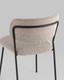 Миниатюра изображения товара Стул Stool Group Кэрол без подлокотников / FDC9003 DC2635-4A grey (букле серый/черные ножки)