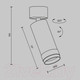Миниатюра изображения товара Спот Maytoni Focus Zoom C055CL-L12W3K-Z-W