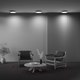 Миниатюра изображения товара Потолочный светильник Maytoni Zon C032CL-36W4K-RD-MG