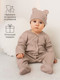 Миниатюра изображения товара Комплект одежды для малышей Amarobaby Nature / AB-OD23-3101N/12-74 (коричневый/мишки, р.74)