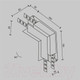 Миниатюра изображения товара Соединитель профилей для шинопровода Maytoni Accessories For Tracks Exility TRA034ICL-42.12W
