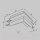 Миниатюра изображения товара Соединитель профилей для шинопровода Maytoni Accessories For Tracks Exility TRA34CO-42W