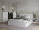 Миниатюра изображения товара Односпальная кровать Mio Tesoro Варма Sang 140 (белый)