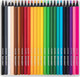 Миниатюра изображения товара Набор цветных карандашей Brauberg 181858 (24цв)