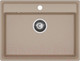 Миниатюра изображения товара Мойка кухонная GranFest GF-LV-660  (песочный)