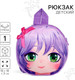 Миниатюра изображения товара Детский рюкзак Milo Toys Аниме / 9893216 (фиолетовый)