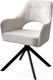 Миниатюра изображения товара Стул M-City Guara поворотный / 619M05465 (бежевый/белый Raven 22/черный каркас)