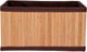 Миниатюра изображения товара Корзина Natural House Бамбук 240x180x130 / Shan-08 (коричневый)
