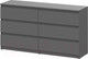 Миниатюра изображения товара Комод Mio Tesoro Денвер с ящиками (графит серый)