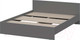 Миниатюра изображения товара Двуспальная кровать Mio Tesoro Денвер 160x200 (графит серый)