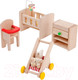 Миниатюра изображения товара Комплект аксессуаров для кукольного домика Plan Toys Мебель для детской комнаты / 7329