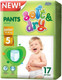 Миниатюра изображения товара Подгузники детские Helen Harper Soft & Dry Junior (17шт)