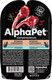 Миниатюра изображения товара Влажный корм для кошек AlphaPet С чувствительным пищеварением с ягненком и брусникой / 211000 (80г)