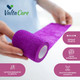Миниатюра изображения товара Бинт для животных Valta Care Premium самофикс. c горьким вкусом 7.5x450см / VLC176915 (фиолетовый)