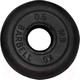 Миниатюра изображения товара Диск для штанги MB Barbell d31мм 0.5кг (черный)