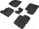 Миниатюра изображения товара Комплект ковриков для авто Seintex 97562 (черный)