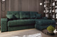 Миниатюра изображения товара Диван угловой Stolline Лас-Вегас 01 правый (зеленый)