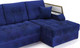 Миниатюра изображения товара Диван угловой Stolline Лас-Вегас 07 правый (синий)