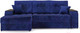 Миниатюра изображения товара Диван угловой Stolline Лас-Вегас 08 левый (синий)