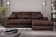 Миниатюра изображения товара Диван угловой Stolline Лас-Вегас 09 правый (коричневый)