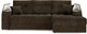 Миниатюра изображения товара Диван угловой Stolline Лас-Вегас 09 правый (коричневый)