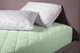 Миниатюра изображения товара Наматрасник в кроватку Vegas Cotton S1 70x140 (фисташковый)